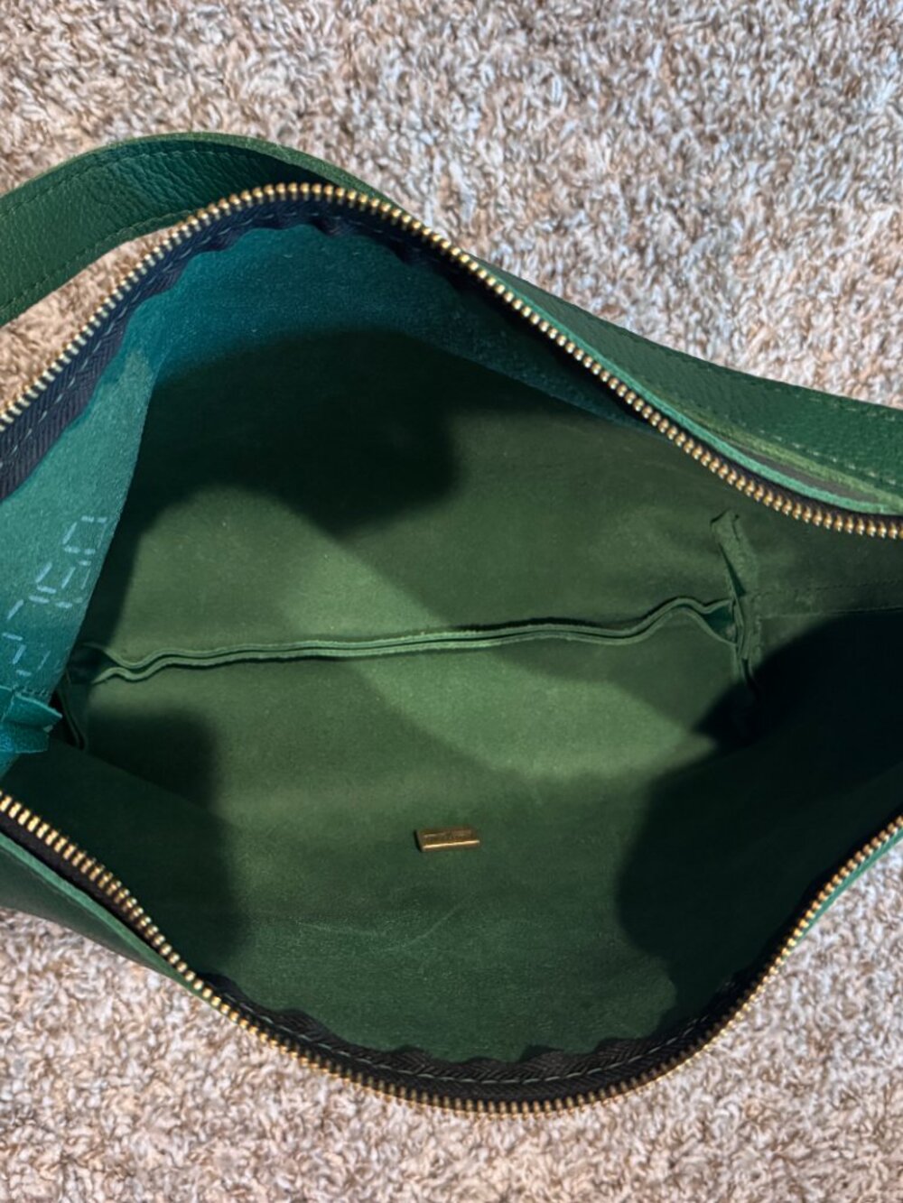 Portland Leather Slouchy Bag - NWT - Picture 3 of 3